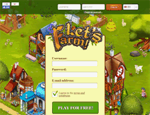 Tablet Screenshot of lets-farm.com